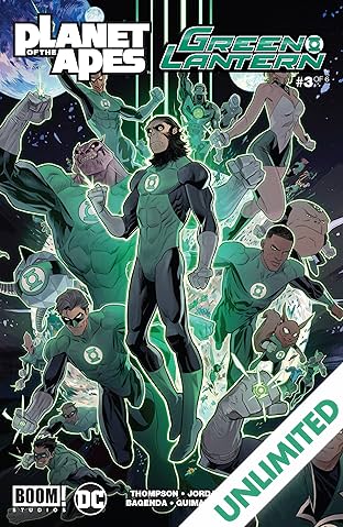 Planet of the Apes/Green Lantern #3 (of 6)